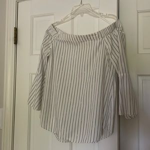 Calvin Klein off the shoulder too